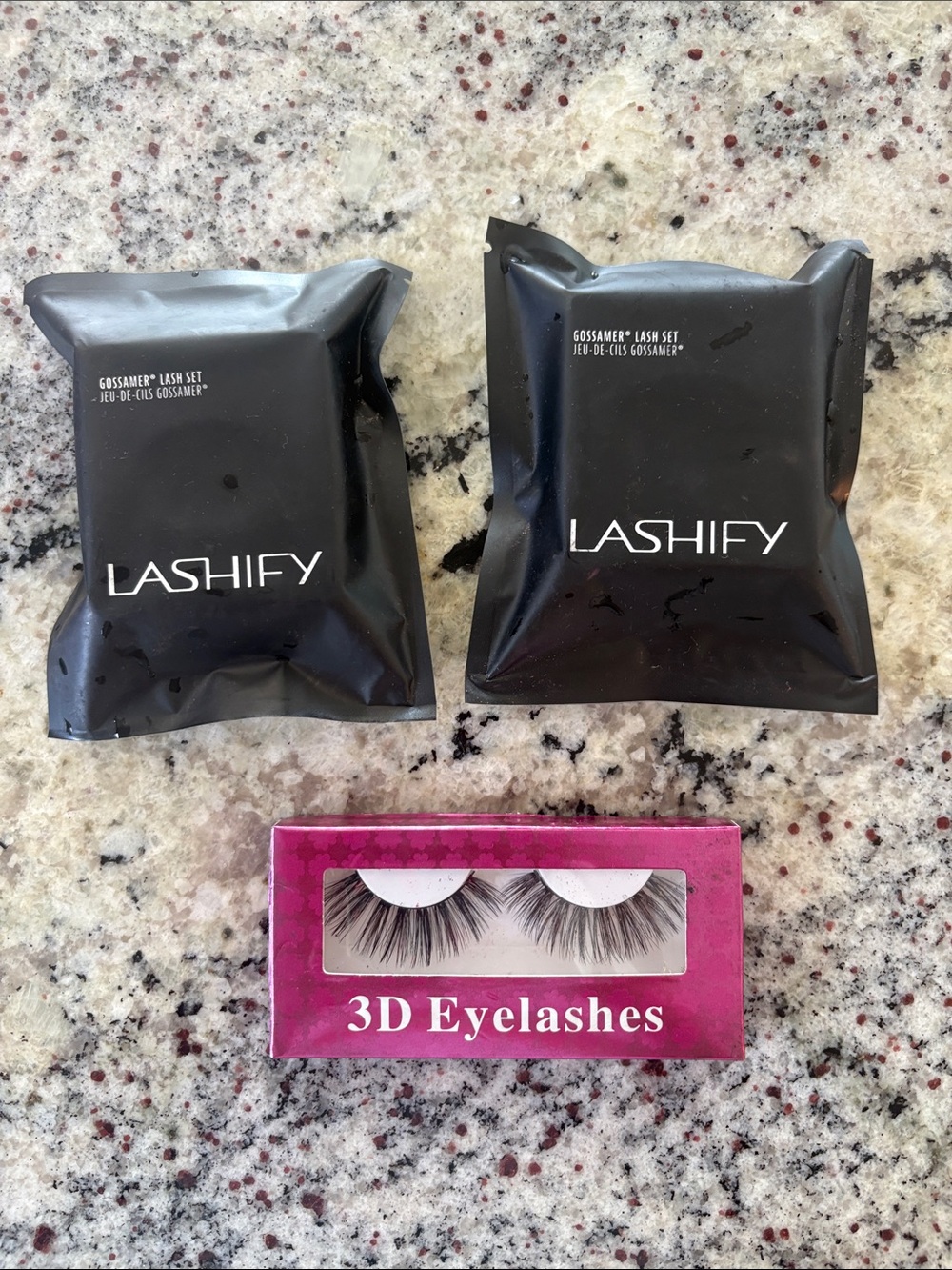 NEW Lashify set of two + 3 d lashes